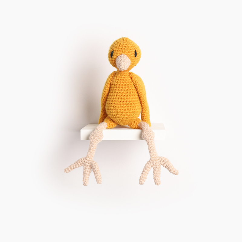 canary crochet amigurumi project pattern kerry lord Edward's menagerie